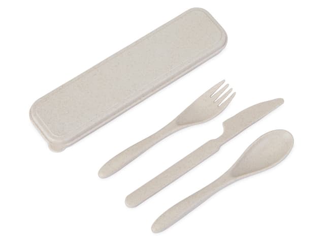 Набор столовых приборов Ron из бамбукового волокна