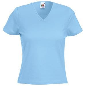Футболка"Lady-Fit V-Neck T"