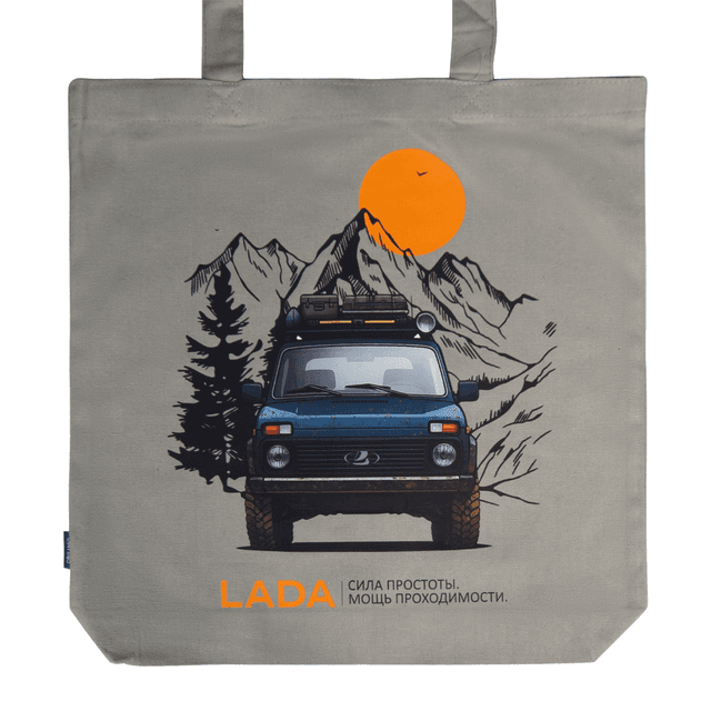 Сумка из плотного хлопка Caravan 220 Print Sample Lada