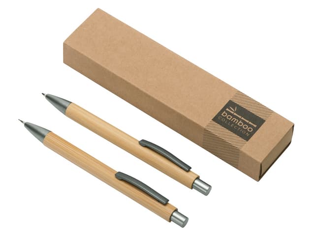 Набор ручка и механический карандаш Tender bamboo