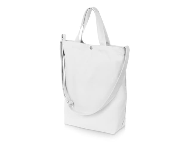 Сумка Helfer из хлопка на кнопке с регулирующейся лямкой