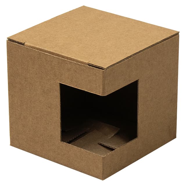 Коробка для кружки с окном крафтовая Casa Grande Sunflower