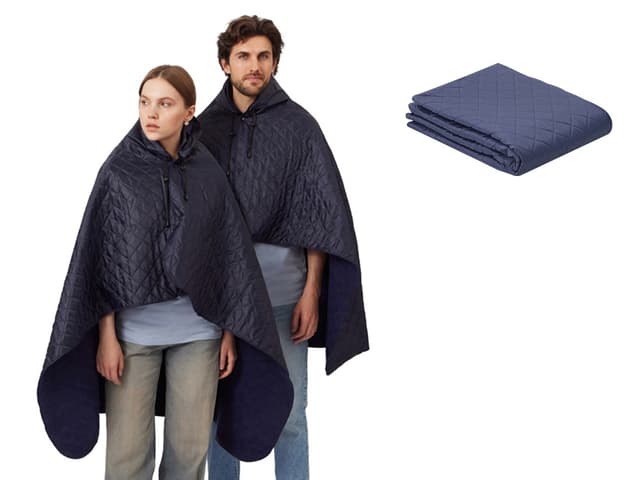 Пончо Cappy с капюшоном на липучке в мешке