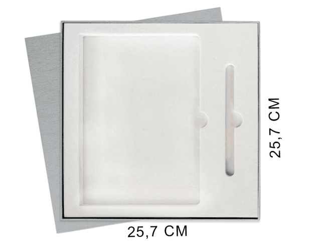 Коробка подарочная Solution Superior Linen под ежедневник