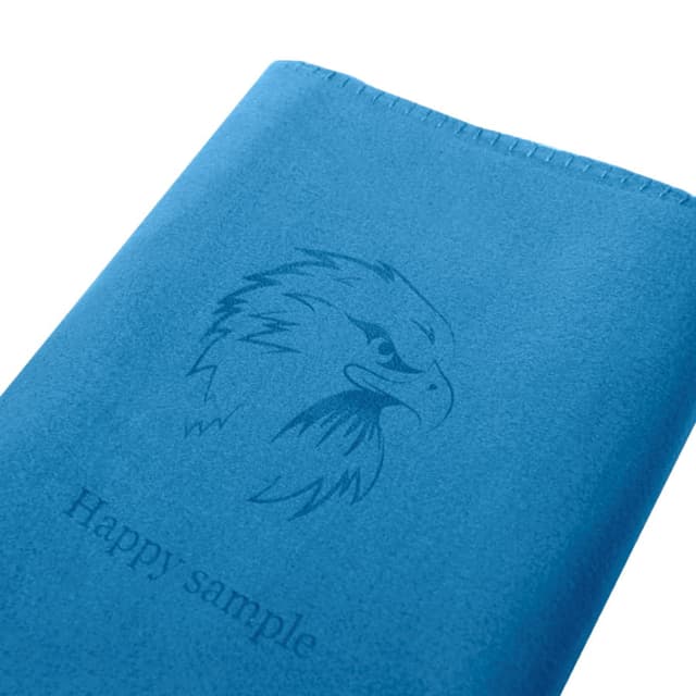 Плед"Color"; фиолетовый; 130х150 см; флис 200 гр/м2; шелкография