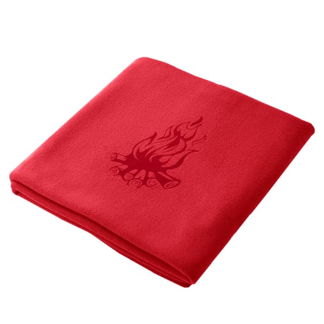 Плед PLAIN; красный; 100х140 см; флис 150 гр/м2