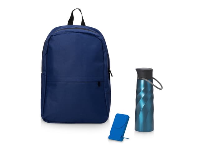 Подарочный набор с магнитным аккумулятором и бутылкой для воды Waterpower