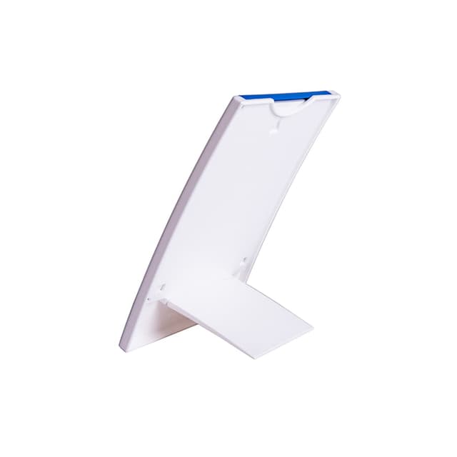 Календарь настольный на 2 года; белый с синим; 12