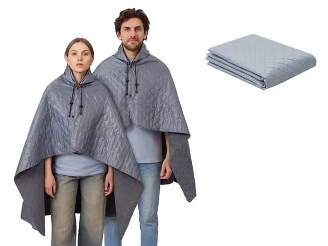 Пончо Cappy с капюшоном на липучке в мешке