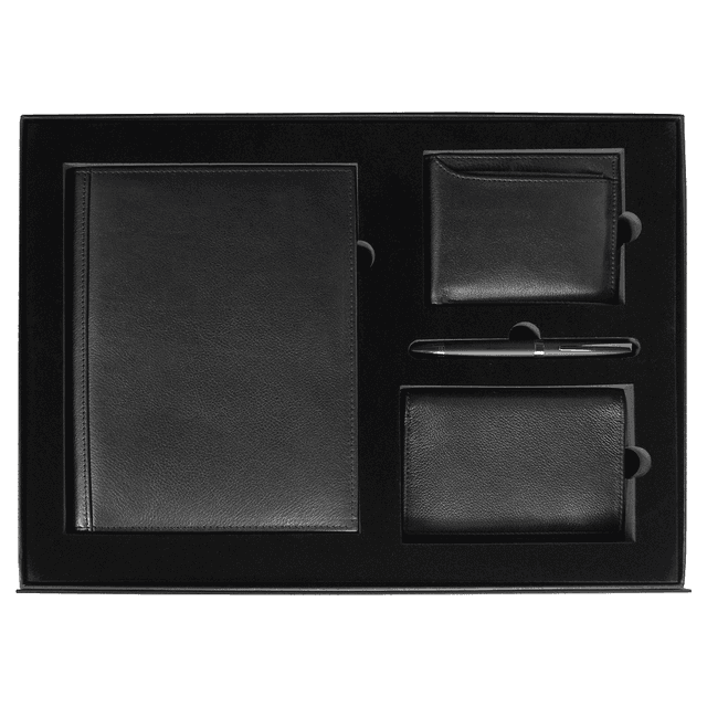 Набор подарочный Solution Prestige Quardo (суперобложка из натуральной кожи